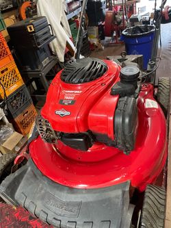 Troy bilt mulch lawn mower