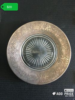 Antique Sterling Silver Plate