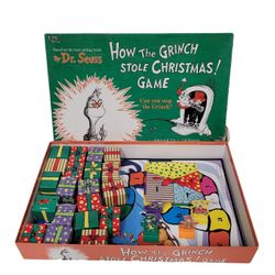 1990's How the Grinch Stole Christmas Board Game Complete - VTG Dr. Seuss 1997