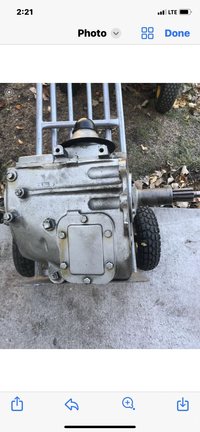 T-98 4 Speed Transmission Out Of My 53 Ford F100