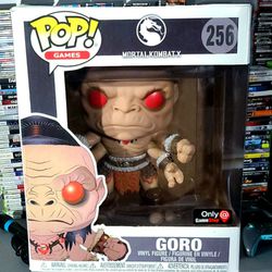 Funko Pop! Vinyl Super 6: Mortal Kombat - Goro (6 inch) - GameStop (GS)  (Exclusive) #256 *TRADE IN YOUR OLD GAMES FOR CSH OR CREDIT HERE for Sale  in