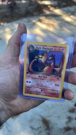 Dark Charizard non-holo 1st edition