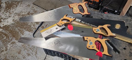 PAX Sanderson Newbould Vintage Hand Saw set of 4