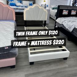 Twin Frame / Brand New In Box / Read Description 