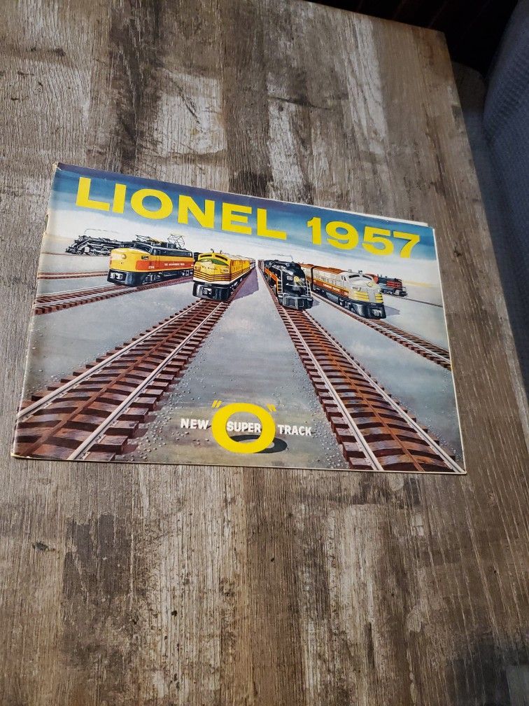 Vtg Lionel 1957 Catalog 