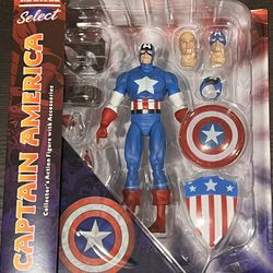 Marvel Select Captain America (Classic) Figure