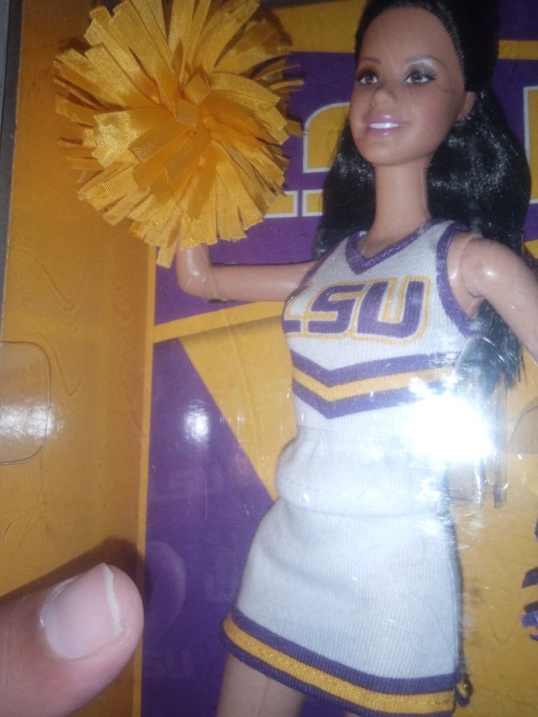 LSU Barbie Doll