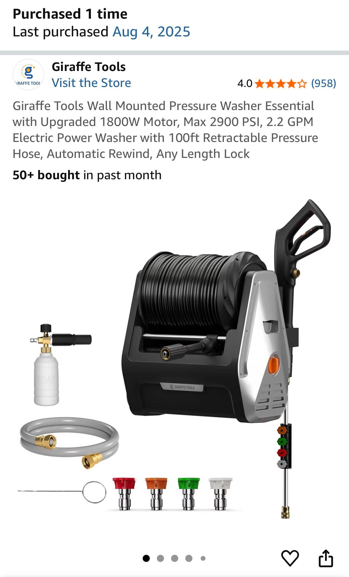 Electric Pressure Washer