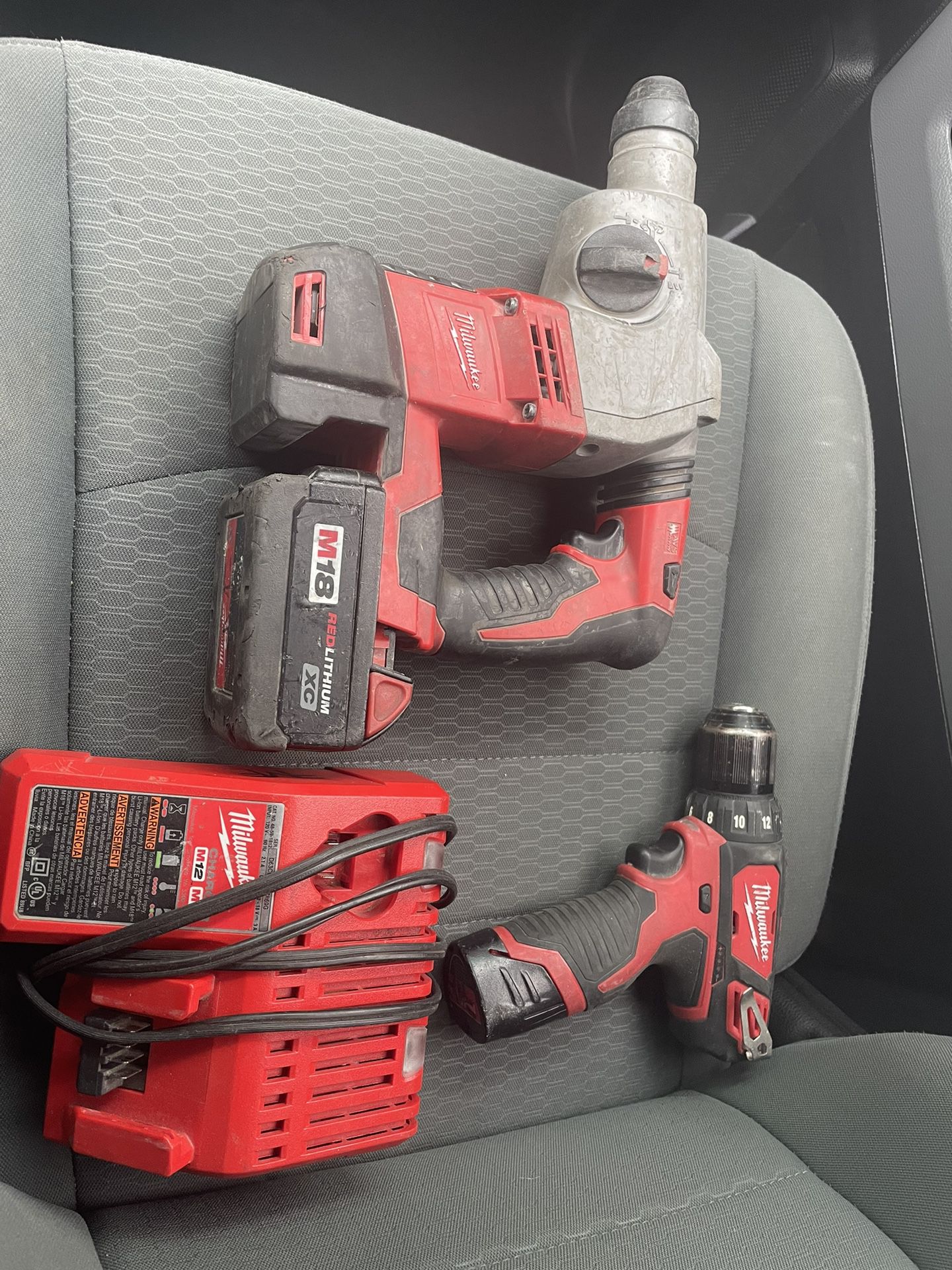 milwaukee drill and hammer drill