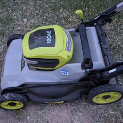 40V RYOBI BRUSHLESS 21" SELF-PROPELLED LAWN MOWER