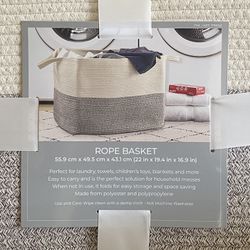 Rope basket