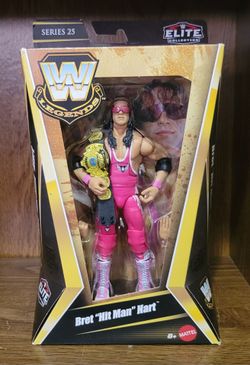 WWE Elite Legends Series 25 Bret "Hitman" Hart Winged Eagle Belt