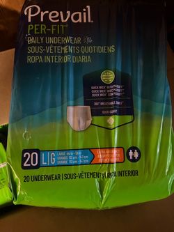 Prevail adult diapers
