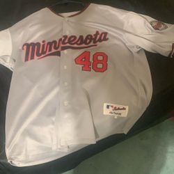 Minnesota Twins Jersey Size 56