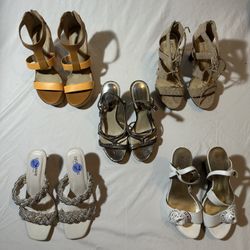 Women’s Heels $10 Each or $35 All