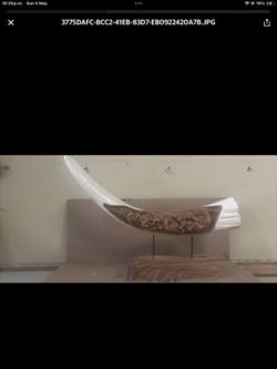 Handcrafted Wooden Elephant Sculpture