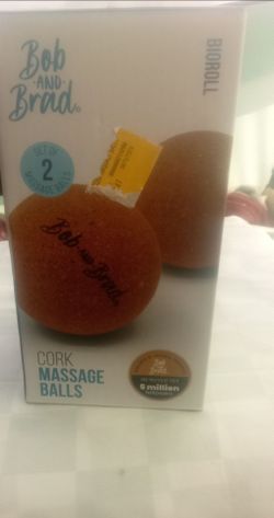 Cork massage ball