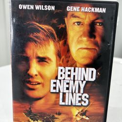 Behind Enemy Lines DVD Owen Wilson Gene Hackman