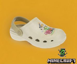 Minecraft Clogs Youth(kids) size 1