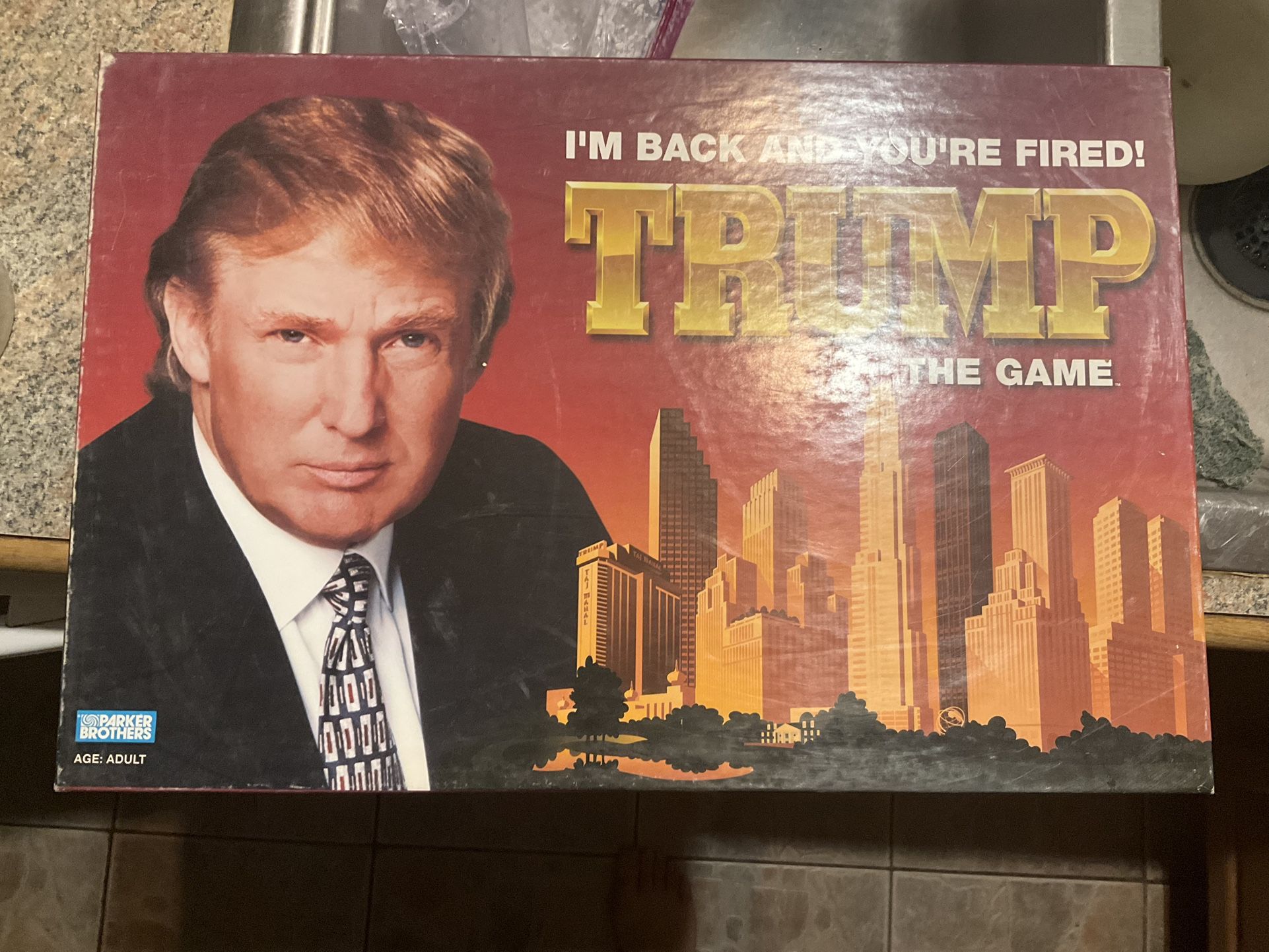 Trump Game board