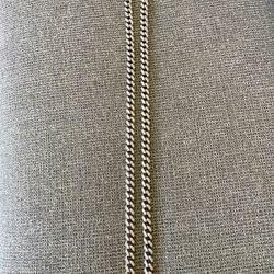 Cuban Link Silver Necklace 