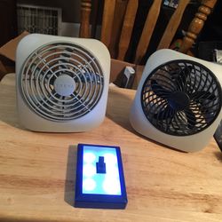 smaller battery fans