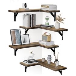 Corner Floating Shelf
