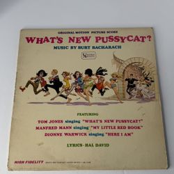 Original Motion Picture Score – What’s New Pussycat? (1965) Mono LP – Burt Bacharach