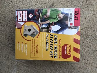 Red Toolbox Birdhouse Kit