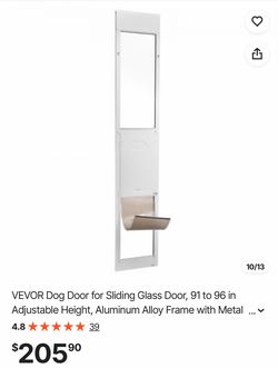 Dog Door for Sliding Door!!
