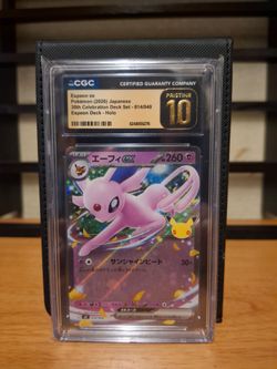 Espeon ex CGC Pristine 10 Japanese Pokémon Card