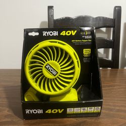 Ryobi 40v Battery Topper Fan