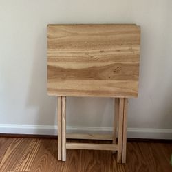 2 Folding TV Tray Table