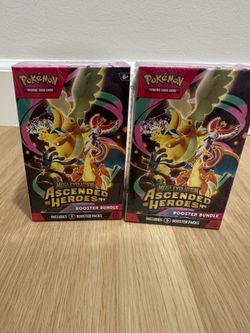 2026 Pokémon Mega Evolution Ascended Heroes Booster Bundle 2x Lot