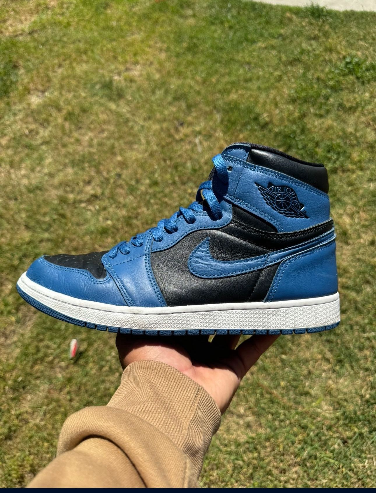 Jordan 1 Retro High Dark Marina Blue ⚪️🔵 100% Authentic 