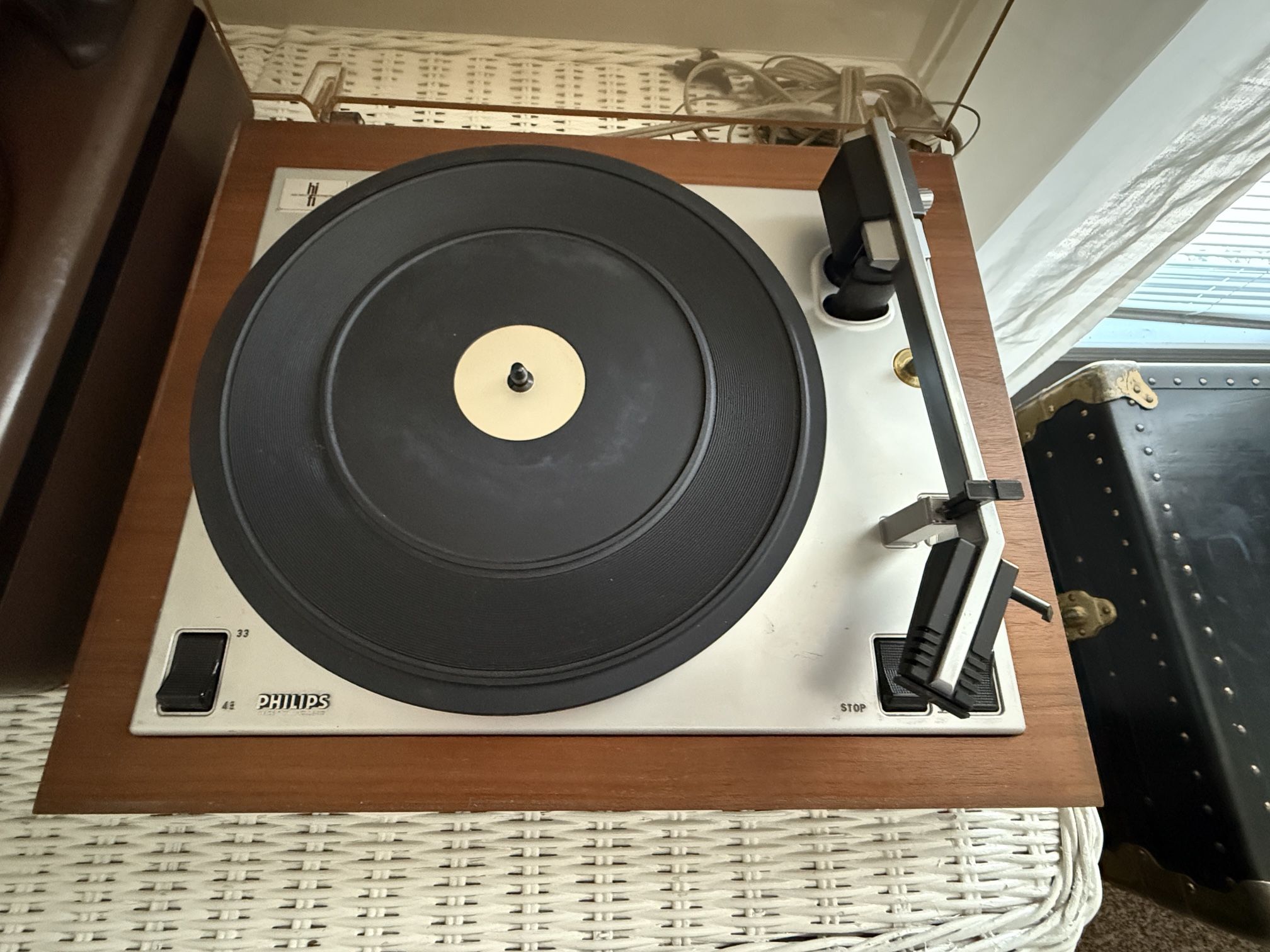 Philips 22GA407 turntable, made in Netherlands