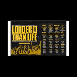 Louder Than Life GA 4 Day Passes