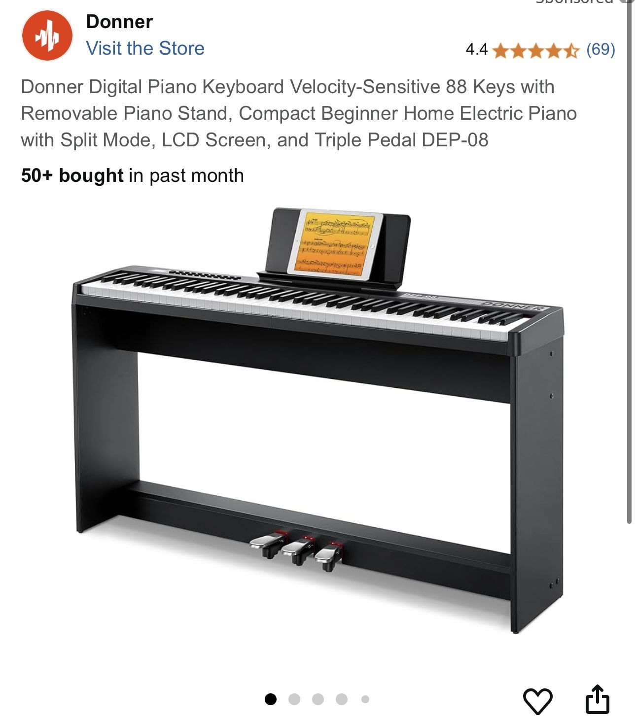 Donner Dep- 08. 88 Keys