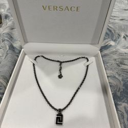 Versace  Greco Pendant Necklace
