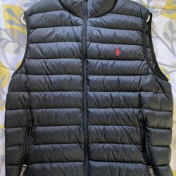 Polo puffer vest