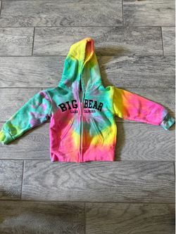 Kid’s 3T Big Bear zip up sweat shirt