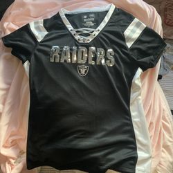 RAIDERS Woman's Jersey Size L