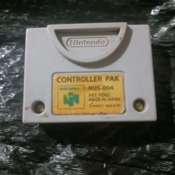 N64 Controller Pak