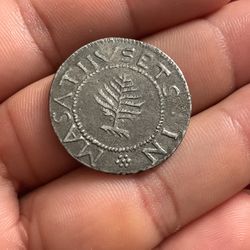 1652 pine tree shilling Small Planchet