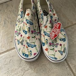 Butterfly Slip On Vans