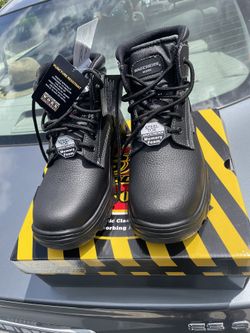 New Steel Toe Sketchers Size 10