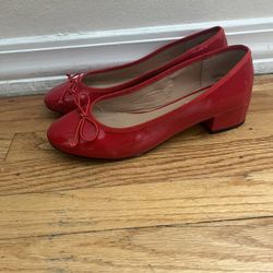 Red Steve Madden Patent Shoes
