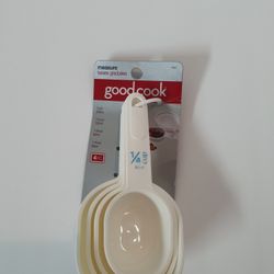 Good Cook Measuring Cup Set of 4PC Plastic White, No 19860 , NEW..
Condition is New. 
Good Cook measure. Set of 4pc ...

Same Day Shipping, Don't forg