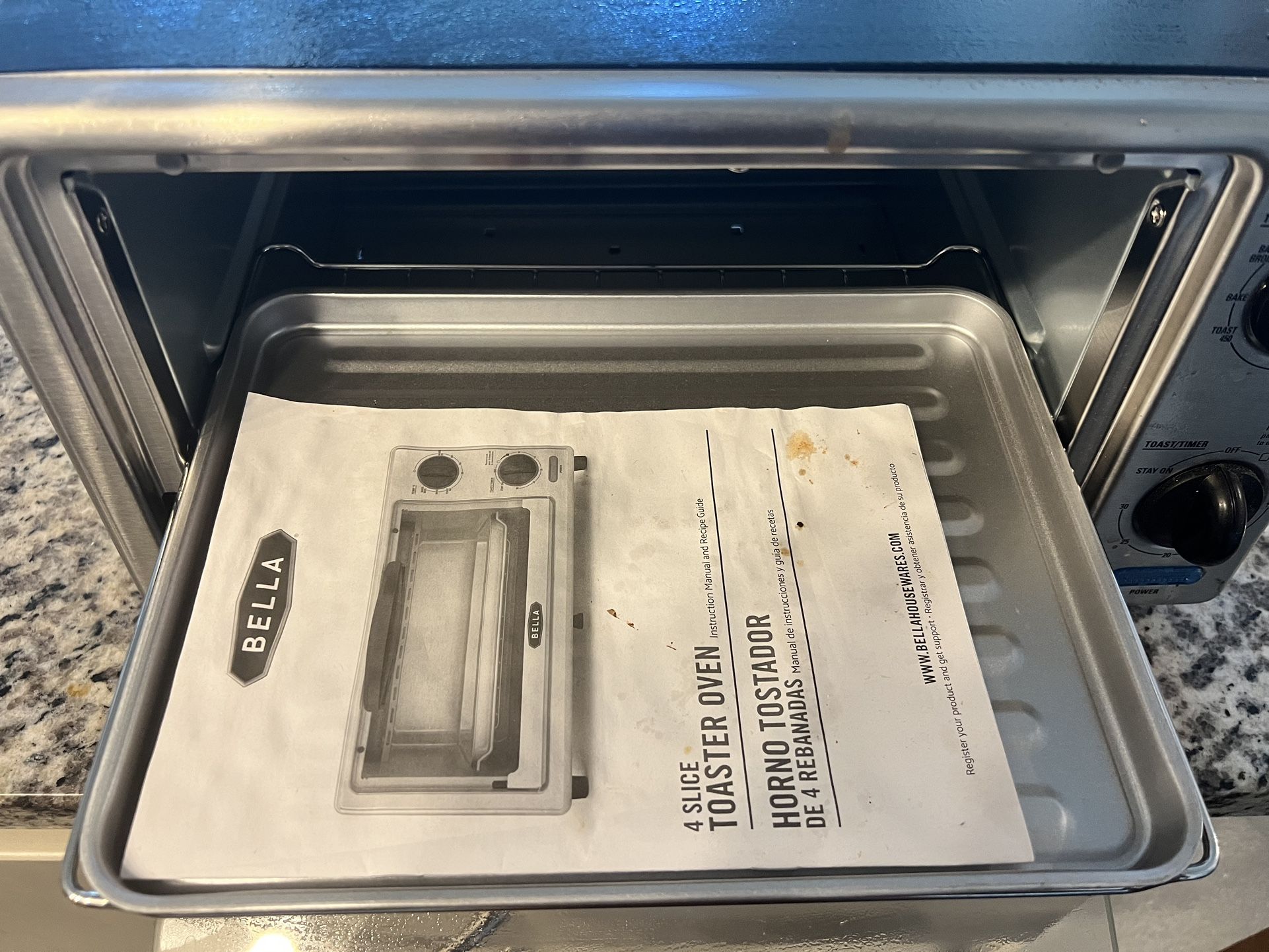 MUELLER Countertop Toaster Oven & Pizza Maker Large 4-Slice Capacity,  Stainless Steel for Sale in Costa Mesa, CA - OfferUp