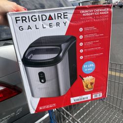 BRAND NEW! Frigidaire Gallery, Nugget Ice Maker, 33 Ibs. Daily Capacity, Stainless Steel